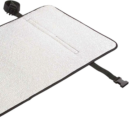 1x Air Conditioner Cover Aluminum Foil Weather Waterproof Sunshade Air Conditioner Outer Cover for Outside Unit Outdoor