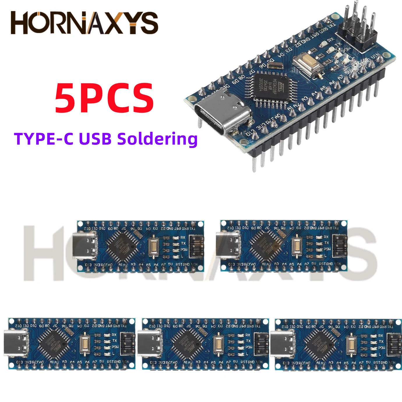 Promotion For arduino Nano V 3.0 Atmega328 Controller Compatible Board Module PCB Development Board MINI/TYPE-C/MICRO USB NANO