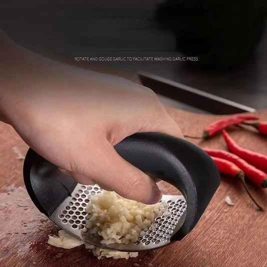 Stainless Steel Garlic Press Crusher Manual Garlic Mincer Chopping Garlic Tool Fruit Vegetable Tools Kitchen Accessories Gadget - Profi-Group
