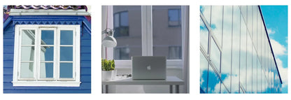 Multi-size One Way Mirror Window Film Privacy Sun Blocking Glass Sticker Heat Control Reflective Film Self Adhesive Window Tint