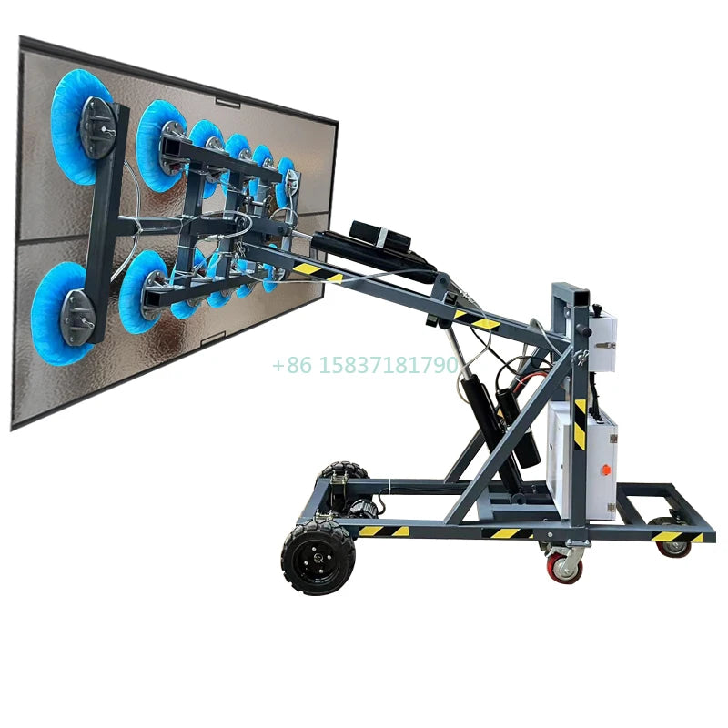 High Quality Glass Suction Cup Robot Forklift Use Stone Slab Granite Metal Sheet Glass Wooden Panel Suction Cup Vacuum Lifter Profi-Group