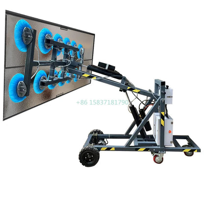 High Quality Glass Suction Cup Robot Forklift Use Stone Slab Granite Metal Sheet Glass Wooden Panel Suction Cup Vacuum Lifter Profi-Group