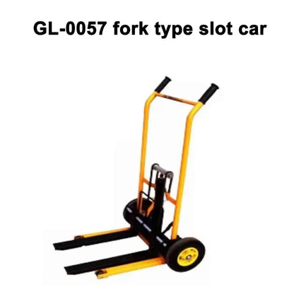 200kg load-bearing forklift, portable manual handling stacker, light and small household lift truck, hydraulic unloading Profi-Group