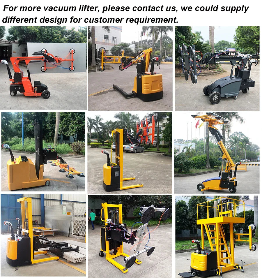 Glass Vacuum Lifting Manipulator Sucker Glazing Robot Maximum Lifting 800kg Glass Installation Lifting Machine Profi-Group