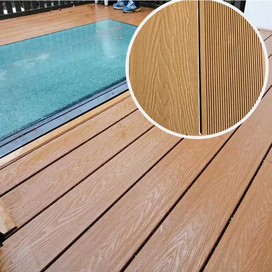 Wood Plastic Composite Wpc Decking Deck Flooring Outdoor for Decorate Exterior Profi-Group