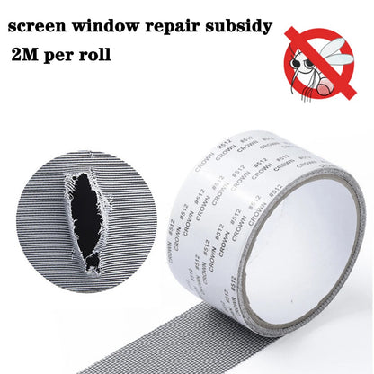 1ps Easy-to-Apply Waterproof Window Screen Repair Tape – Keep Mosquitoes Out with Our Anti-Insect, Self-Adhesive Mesh Patch Profi-Group