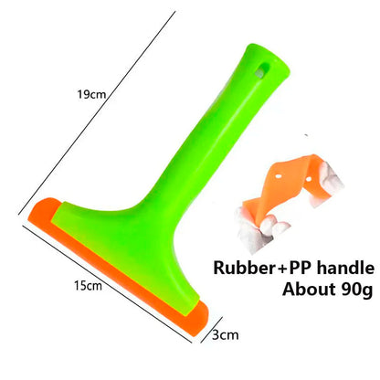 Non-Scratch rubber Squeegee Car Wrap Tools Water Wiper Drying Blade Soft Window Squeegee Scraper for Windshield Glass Mirror Profi-Group