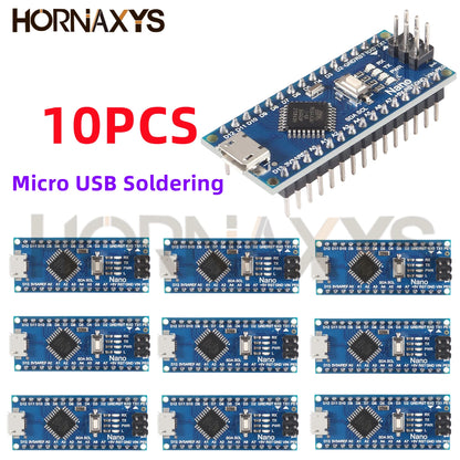 Promotion For arduino Nano V 3.0 Atmega328 Controller Compatible Board Module PCB Development Board MINI/TYPE-C/MICRO USB NANO