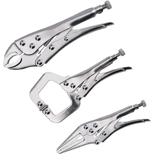 AIRAJ 7 inch Multifunctional Pliers, Locking pliers Carbon Steel Electrician, Anti Slip Maintenance, Durable Manual Tool - Profi-Group