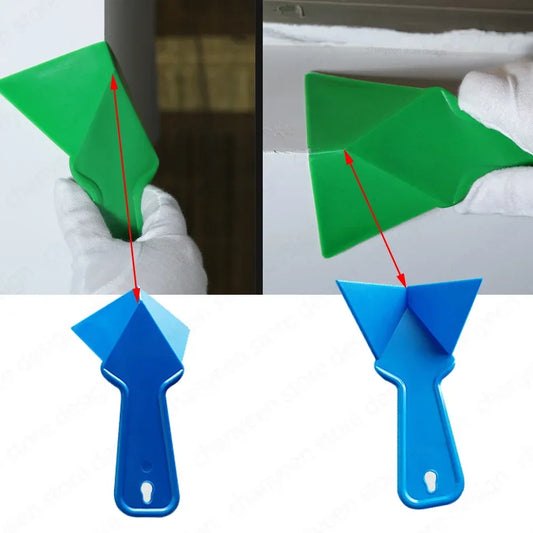 1-4Pcs Drywall Corner Scraper Putty Finisher Stucco Shovel Spatula Spade for Floor Wall Ceramic Tile Grout Construction Tools