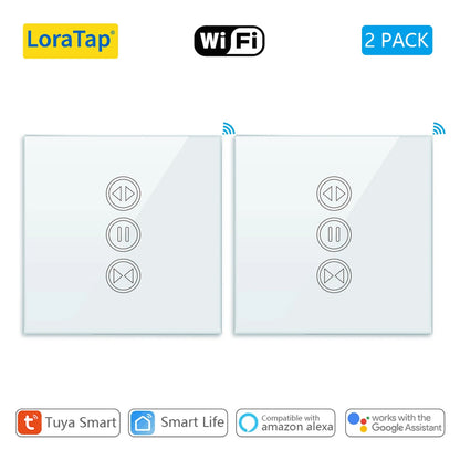 Smart WiFi Curtain Blinds Switch for Roller Shutter Electric Tubular Motor Google Home Alexa Echo Smart Home App Timer Profi-Group