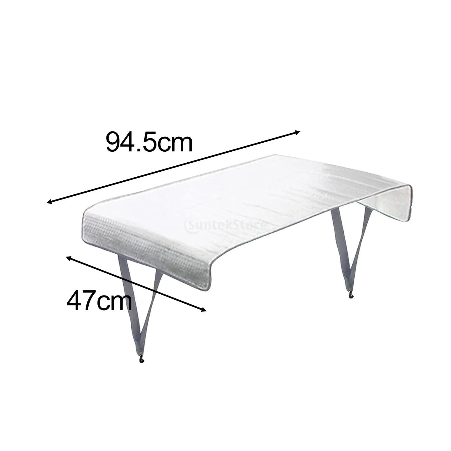 1x Air Conditioner Cover Aluminum Foil Weather Waterproof Sunshade Air Conditioner Outer Cover for Outside Unit Outdoor