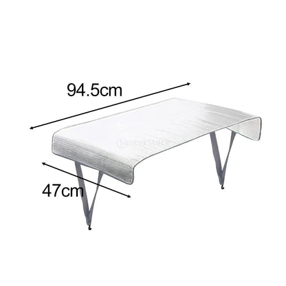 1x Air Conditioner Cover Aluminum Foil Weather Waterproof Sunshade Air Conditioner Outer Cover for Outside Unit Outdoor