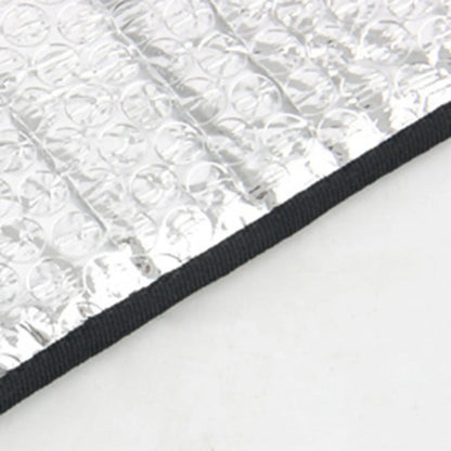 1x Air Conditioner Cover Aluminum Foil Weather Waterproof Sunshade Air Conditioner Outer Cover for Outside Unit Outdoor