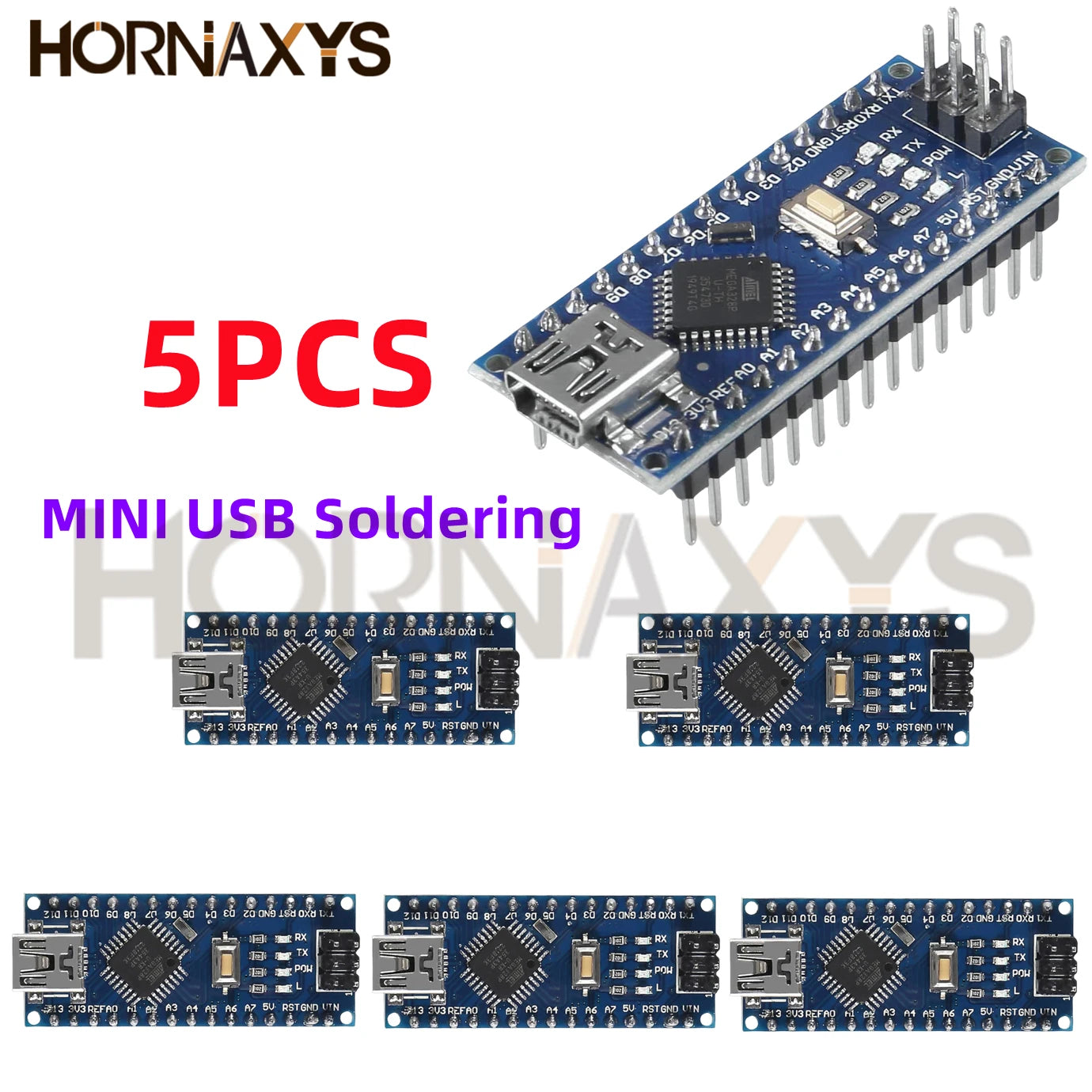 Promotion For arduino Nano V 3.0 Atmega328 Controller Compatible Board Module PCB Development Board MINI/TYPE-C/MICRO USB NANO