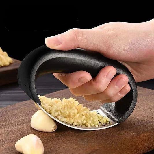 Stainless Steel Garlic Press Crusher Manual Garlic Mincer Chopping Garlic Tool Fruit Vegetable Tools Kitchen Accessories Gadget - Profi-Group