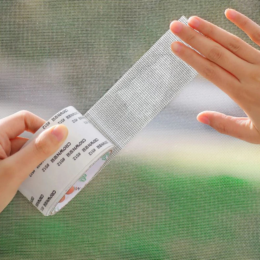 1ps Easy-to-Apply Waterproof Window Screen Repair Tape – Keep Mosquitoes Out with Our Anti-Insect, Self-Adhesive Mesh Patch Profi-Group