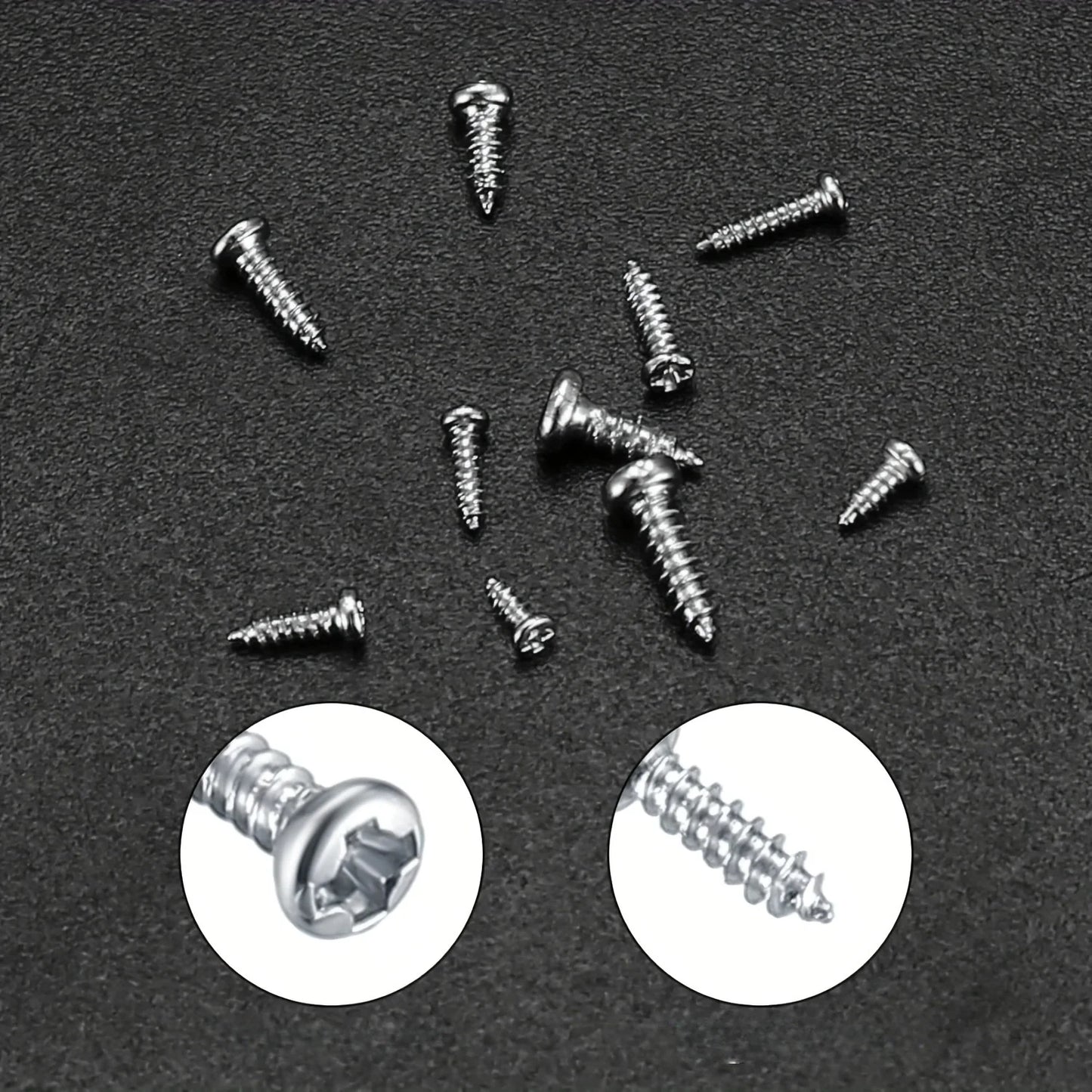 600/1200 sets Miniature self-tapping screws, Miniature crosshead metal screws classification kit